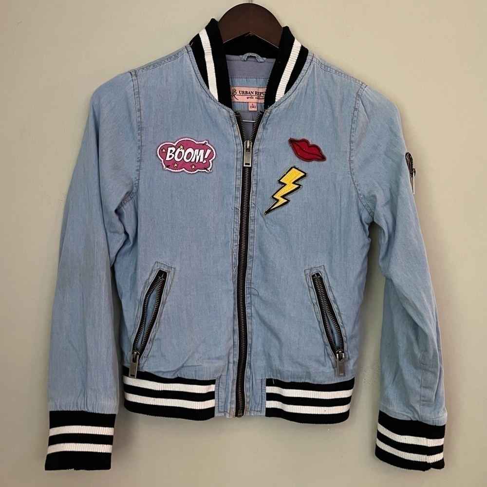 Urban Republic | Girls Bomber Jacket | L (14)
